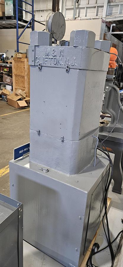 Used CLIFTON 500 TON HYDRAULIC HOBBING PRESS – COINING – EMBOSSING – DEEP DRAWING – TOOL & DIE – 220V 3 PHASE