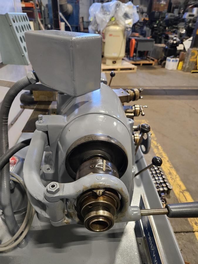 Used HARDINGE TFB TOOLROOM LATHE – ELECTRIC CARRIAGE DRIVE – 60+ COLLETS – COOLANT – TRANSFORMERS – FULL TOOLING PACKAGE