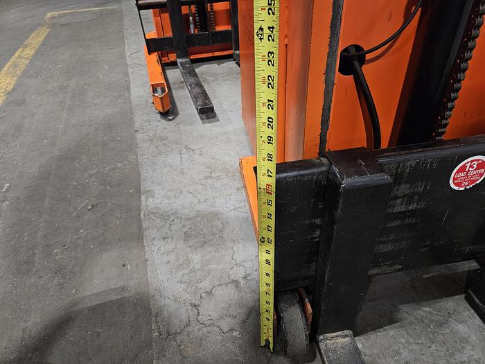 Used Presto Electric Lift Truck Manual Push Model C62 counterweight stacker 1000 Lb Capacity 