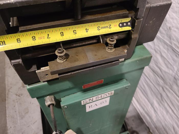 Used RapidAir Motorized 8 Inch Stock Straightener Leveler