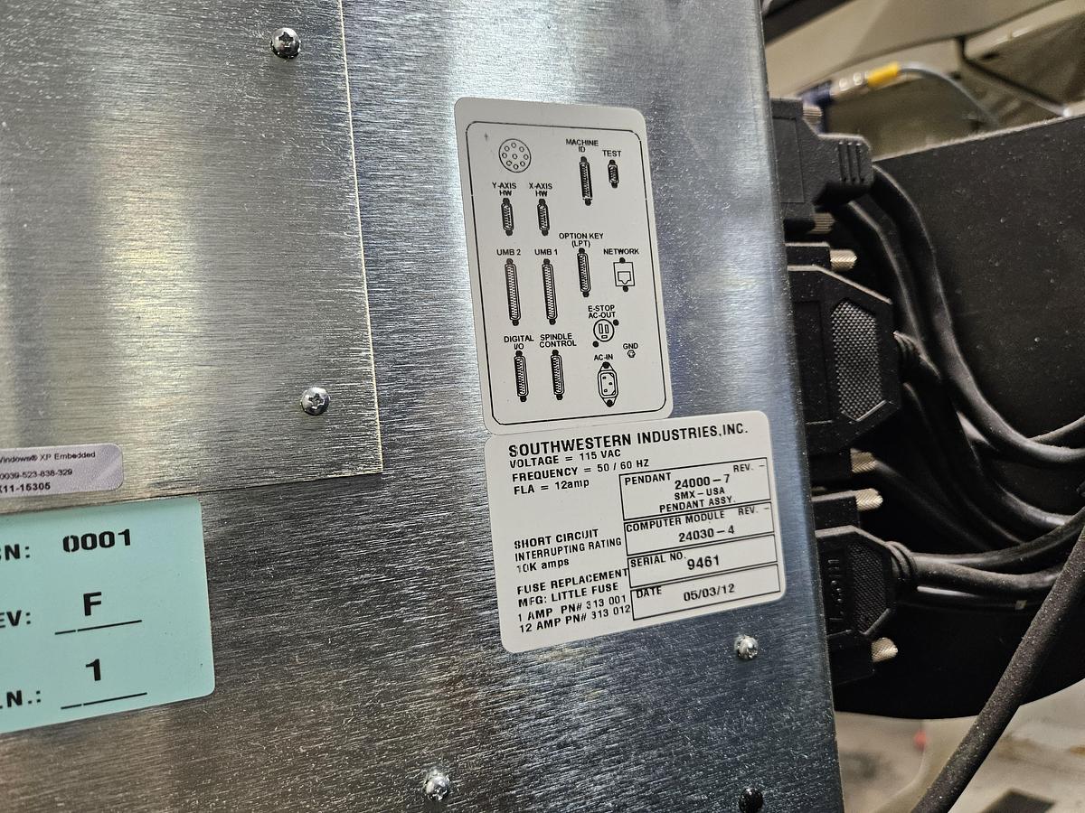 Used 2012 SOUTHWESTERN INDUSTRIES TRAK TRAK DPM SX2P