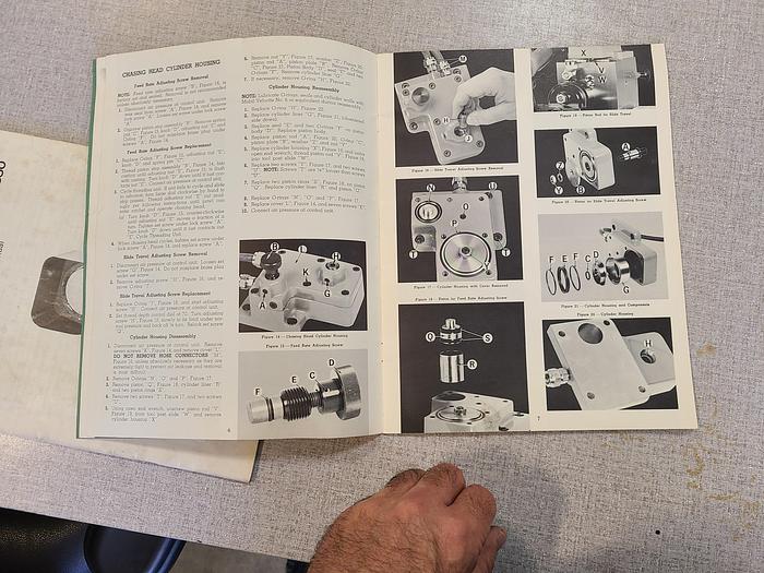 Used Hardinge HC Auto Threading Chucker Lathe