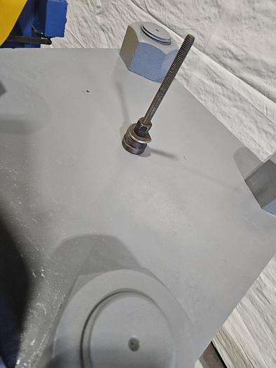 Used Clifton 200 Ton Hydraulic Hobbing Coining Press Metal Forming Brass Copper Steel Gold Silver 