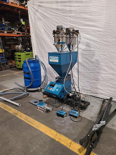 Used Novatec Complete Plastic Resin Batch Blending System