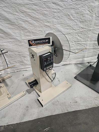 Used Motorized Stock Reel Material Payoff Feed Automatically Feeds Metal Stock To Press