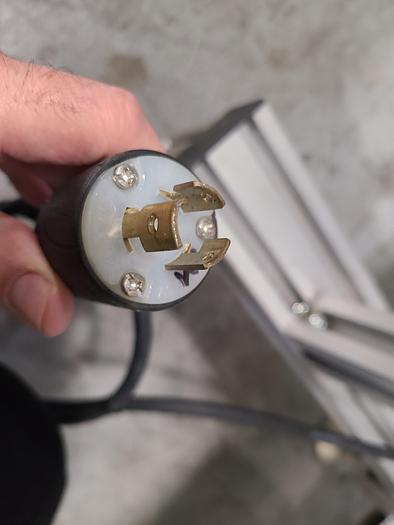 Used Automation Motorized Conveyer 7 Feet by 12 Inches Adjustable Legs 110 Volts