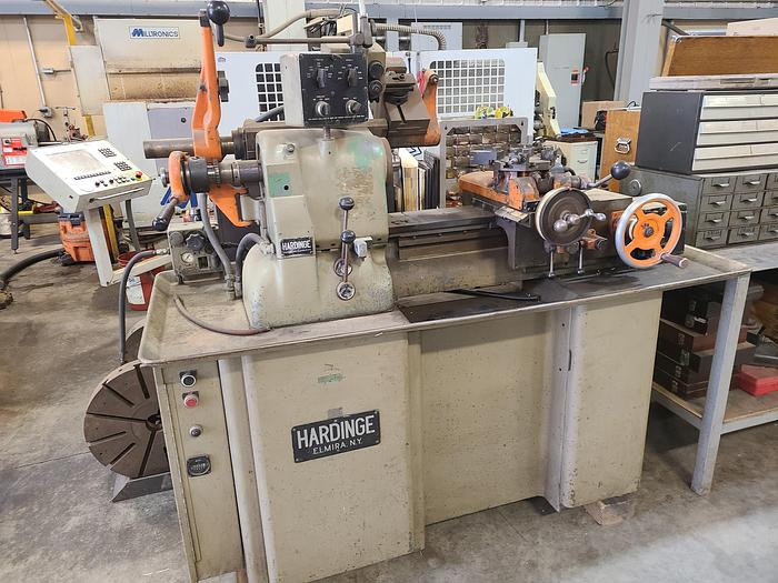 Used Hardinge HC Auto Threading Chucker Lathe