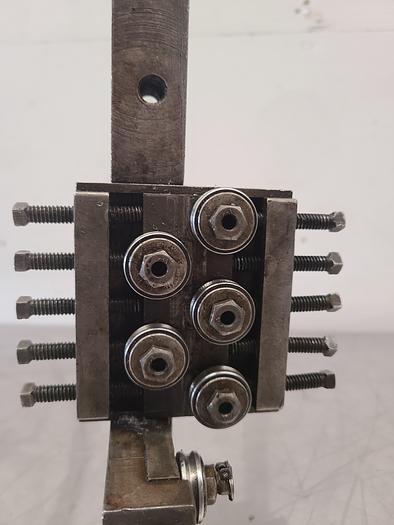 Used Wire Stock Straightener Multi Roll 90 Degree Transition 2 Plane Fine Wire Gold Silver Brass