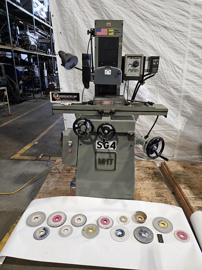 Used MITSUI HIGH-TEC MSG-200MH 6" x 12" MANUAL SURFACE GRINDER – REFURBISHED – SONY DRO – WALKER MAG CHUCK – VFD – EXCELLENT CONDITION