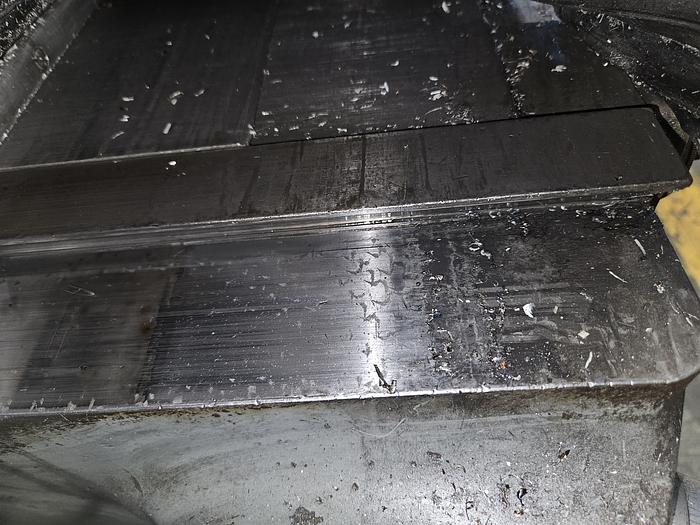 Used Bridgeport Mill 9" x 42" BODY ONLY (NO MILLING HEAD)