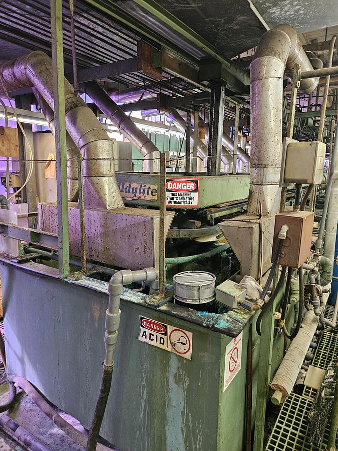 Used Udylite Cyclemaster 36-ft Automation Plating Line Machine