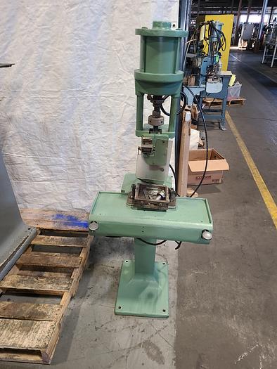 Used Hugold Air Press Stamping Assembly Crimping 110 Volt