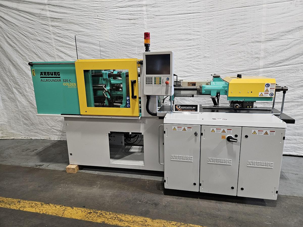 Used 2016 Arburg 470 C 1500-400 Golden Edition 165 Ton 6.5 oz. Allrounder Injection Molding Machine PRISTINE!!!