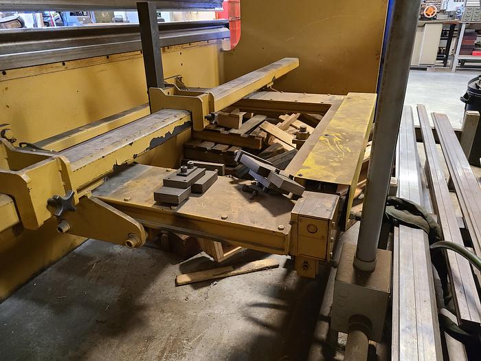 Used Standard Metal Brake Model AB 200 with Back Gauge  Serial Number F100321291