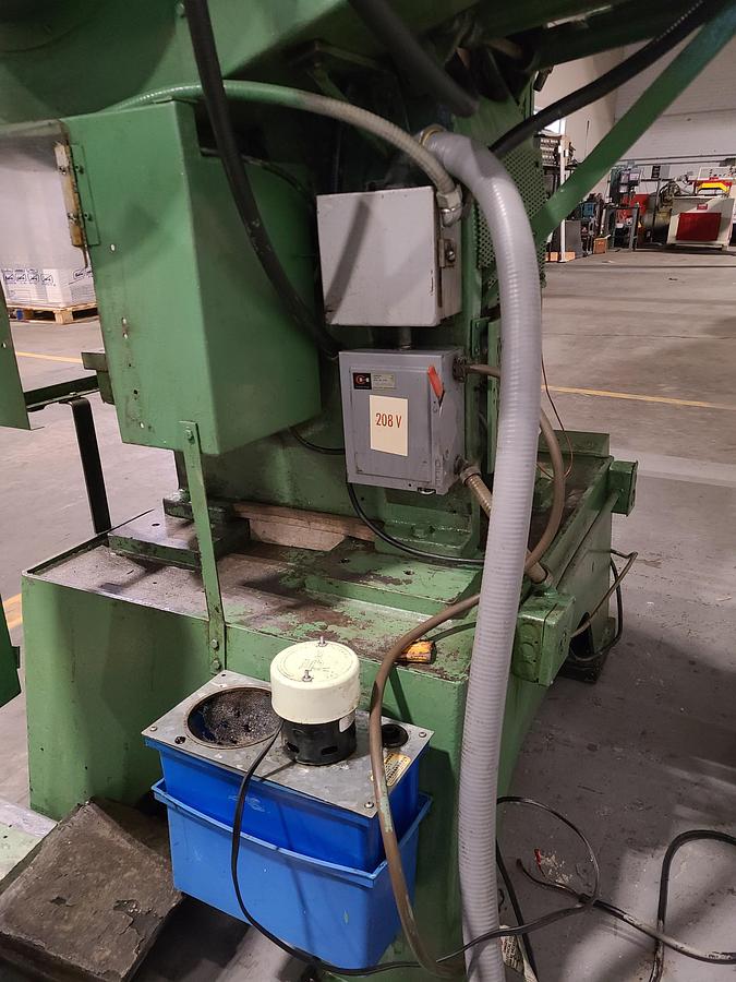 Used Perkins 20 Ton Stamping Press Air Clutch Air Brake Automatic Punch Pristine!