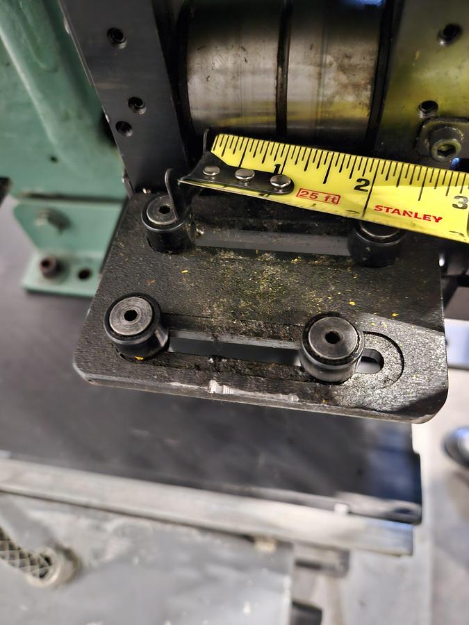 Used Perkins Model 5C 5-Ton Punch Press – Air Clutch / Air Brake – with Roll Feed – Tested!! in Excellent Condition!