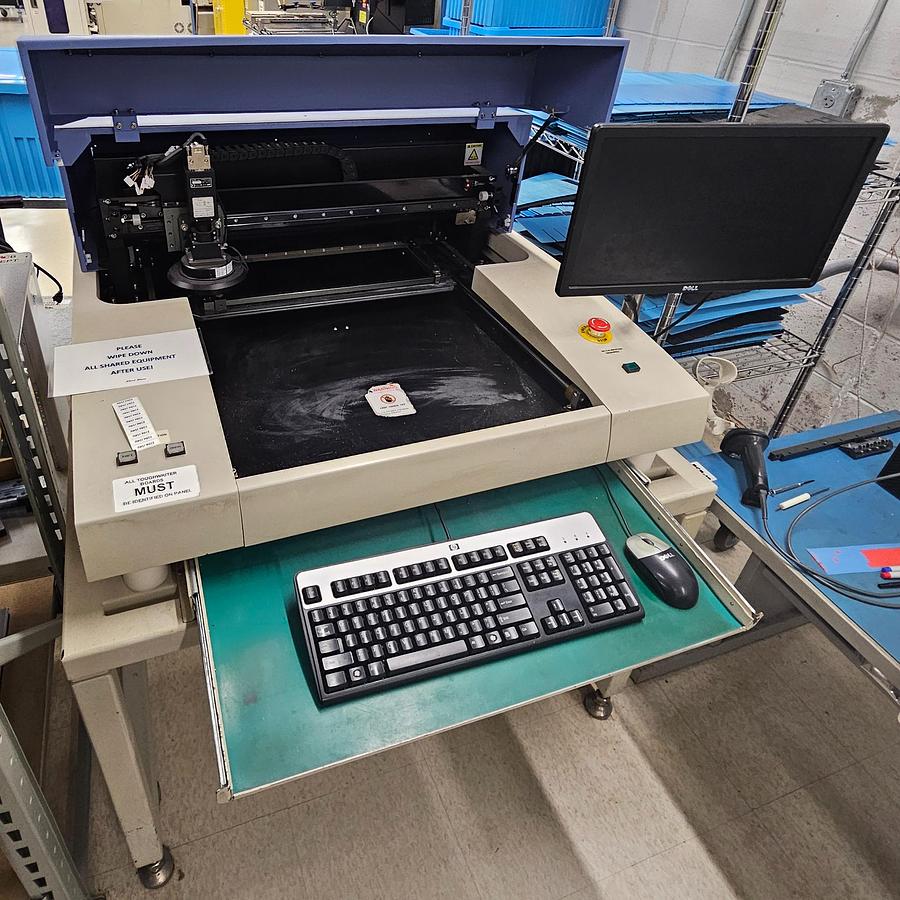 Used MIRTEC MV-2HTL Desktop AOI Vision Inspection System – 2006  Offline PCB Inspection • Tested & Running • Complete Workstation