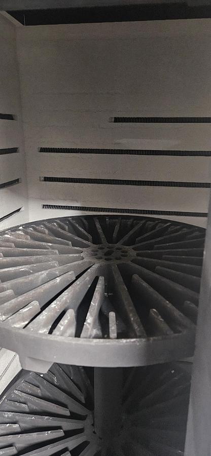 Used YASUI RBF32/21 ROTARY BURNOUT FURNACE Programmable Touchscreen Control – 220V / 60 Amp – 2024 – Excellent Condition