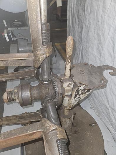 Used Littell 3500 Lb. Metal Stock Feed Reel Payoff Adjustable 48 inch