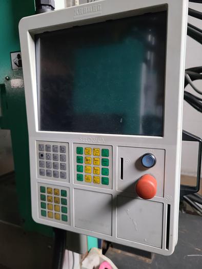 Used 55 Ton Arburg Vertical Injection Molding Machine Model 375V 500-100 1 ounce shot 2011