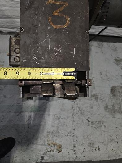 Used Scrap Metal Stock Chopper Recycle Brass Copper Steel Max Thickness 16 Gauge x 3" 110V