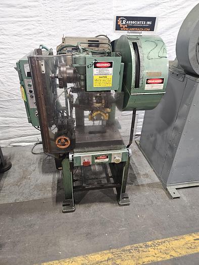 Used 15 Ton Rousselle Punch Press Air Clutch Air Brake 2" Stroke Variable Speed Control