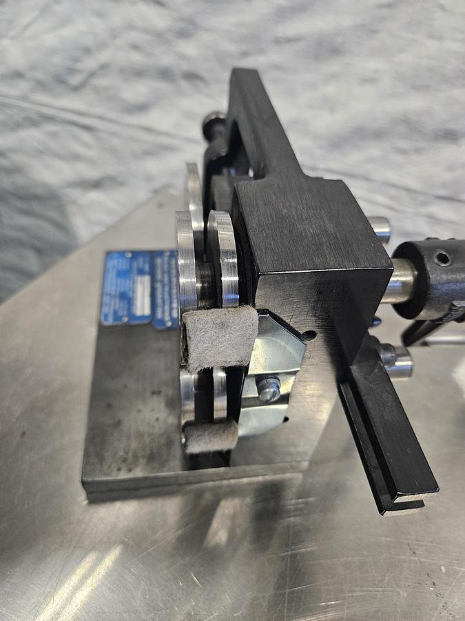 Used ST. MARY MODEL 525M SPIN ROLL – PRECISION PART ROTATOR – TOOLROOM INSPECTION FIXTURE – EXCELLENT CONDITION