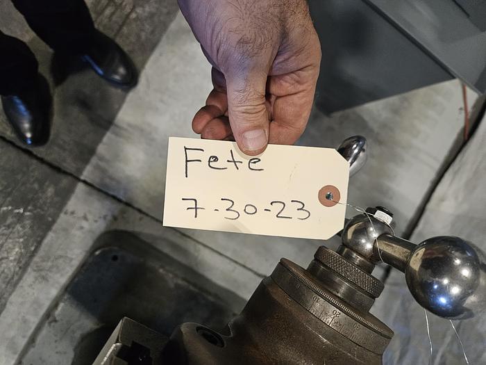 Used Bridgeport Mill 9" x 42" BODY ONLY (NO MILLING HEAD)