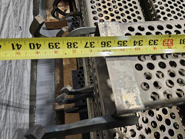 Used Lot of 36 Anode Baskets Titanium for Electroplating Plating Anode Holders for Tank... one price!