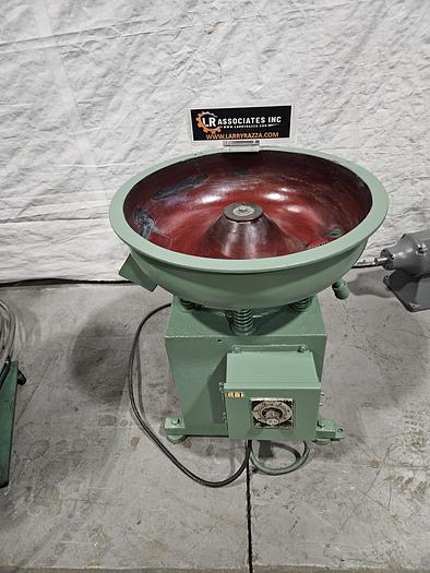 Used Ultramatic 24 Inch Vibratory Finishing Machine 110 Volts Polish Deburr Metal Plastic