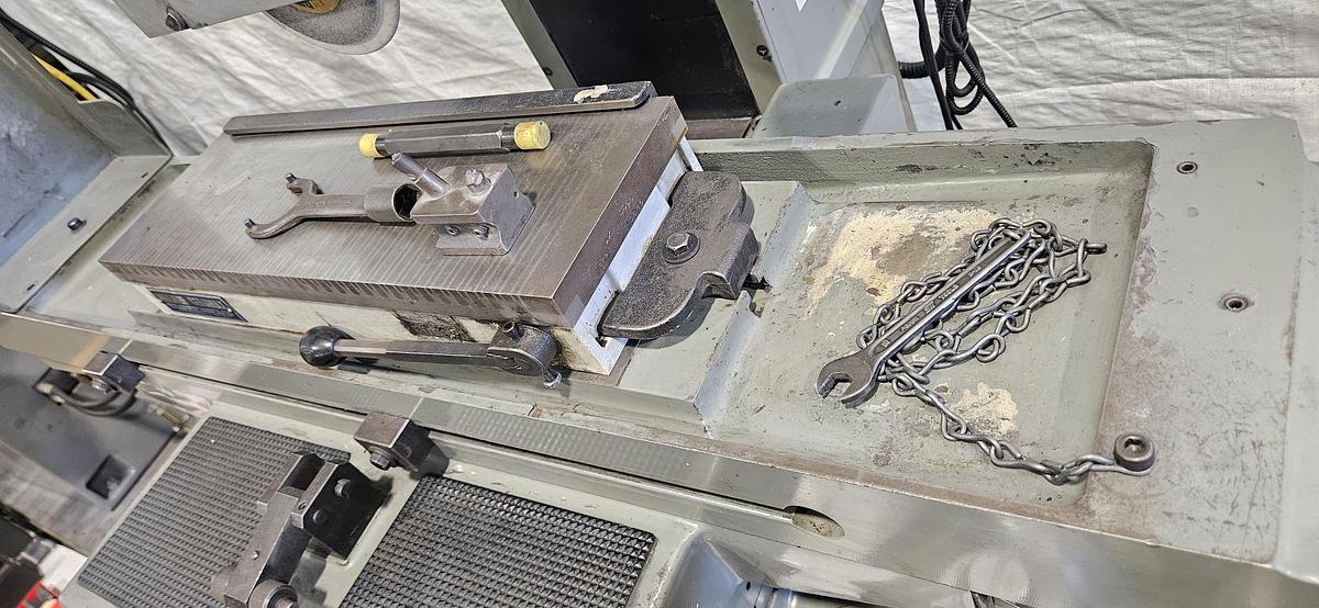 Used MITSUI HIGH-TEC MSG-205MH 6" × 18" PRECISION SURFACE GRINDER – FAGOR 2-AXIS DRO – WALKER CERAMAX MAGNETIC CHUCK – PRECISION SINE VISE – EXTRA WHEELS, HUBS & TOOLING – 220V 3 PHASE – TESTED & RUNNING