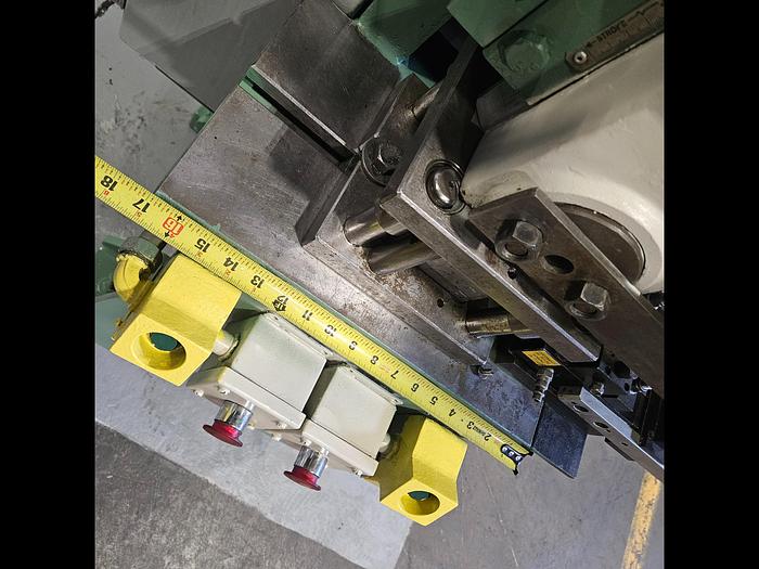 Used 10 Ton Mechanical Punch Press with 3" Rapid Air Feed Stamping Brass Steel Automatic or Single Operation... Excellent Condition!