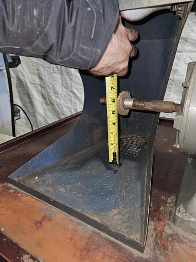 Used Double Head Polishing Buffing Machine with Built-in Dust Collector 110V 