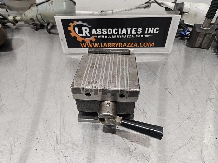 Used Magnetic 4 x 4 Inch XLO Robbins Magna Sine Vise