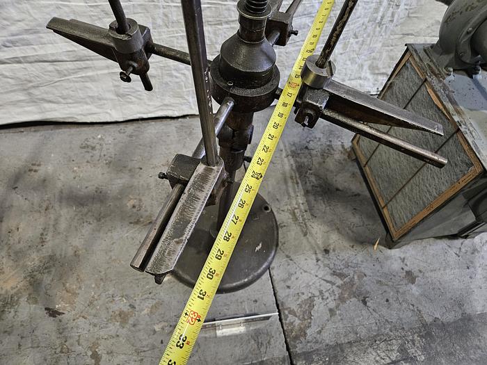 Used Littell 31 Inch Reel Payoff for feeding metal stock to power punch press