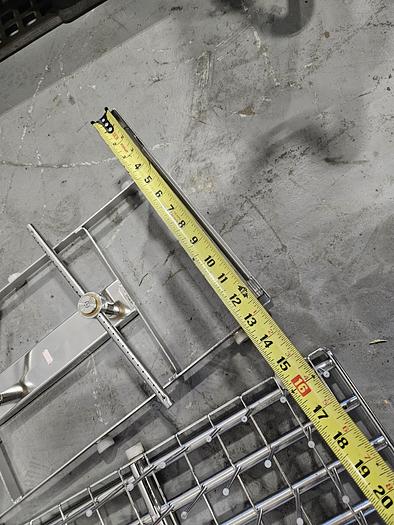 Used Stainless Steel Industrial Dishwasher Racks that fits AMSCO 400