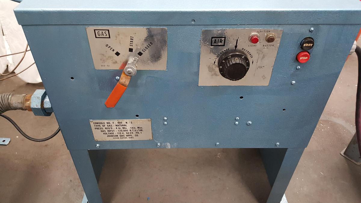 Used Speedy Melt Gas Fired Metal Foundry Melting Furnace Melt Gold Silver Brass Bronze