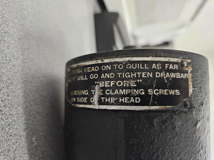 Used Right Angle Horizontal Milling Attachment for Bridgeport Mill 