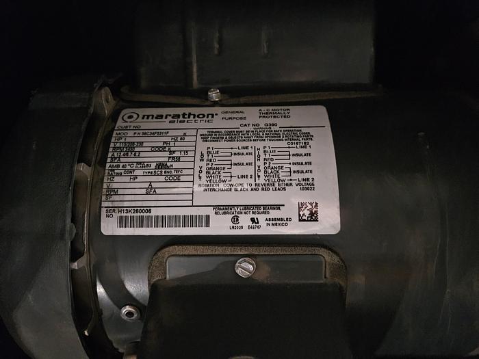 Used ARBE DC-802 Dust Collector Industrial Vacuum High Suction Machine 110V 1000 CFM 