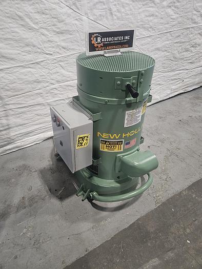 Refurbished New Holland Refurbished K-24 12" Spin Dryer 480V with Electric Heat and NEW Polypro Basket!!