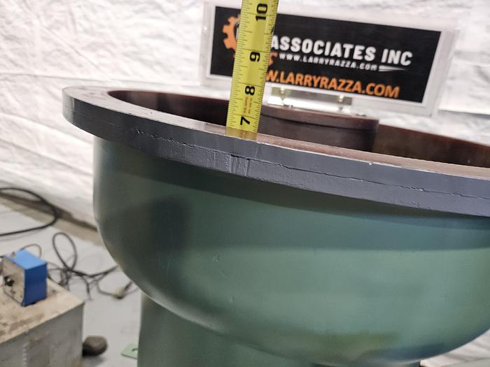 Used Vibratory Finisher Machine Tumbler 1.2 Cubic Foot 110V