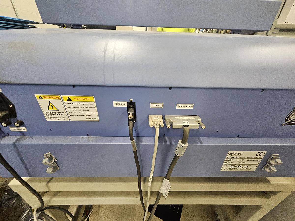 Used MIRTEC MV-2HTL Desktop AOI Vision Inspection System – 2006  Offline PCB Inspection • Tested & Running • Complete Workstation