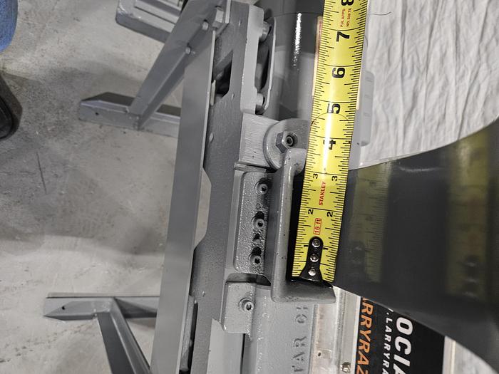 Used 3" Metal Scrap Chopper soft steel Brass Copper Aluminum Recycle Flat Stock & Wire