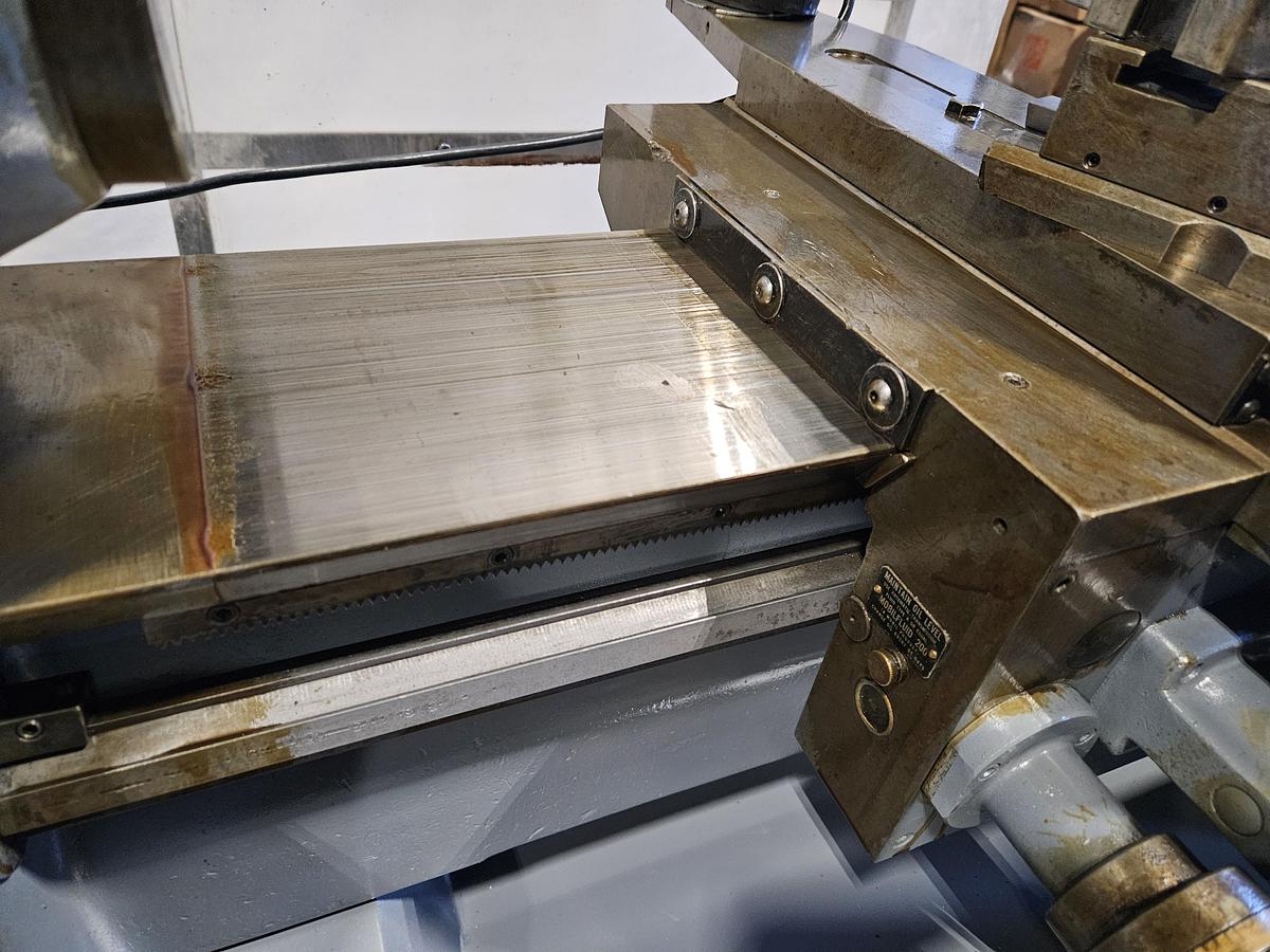 Used HARDINGE TFB TOOLROOM LATHE – ELECTRIC CARRIAGE DRIVE – 60+ COLLETS – COOLANT – TRANSFORMERS – FULL TOOLING PACKAGE