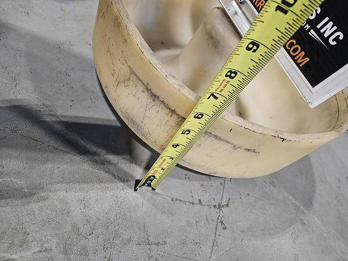 Used Belair Replacement Barrel Tub for Vibratory Finisher 1.5 Cubic Ft