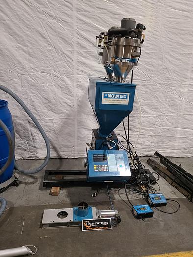 Used Novatec Complete Plastic Resin Batch Blending System