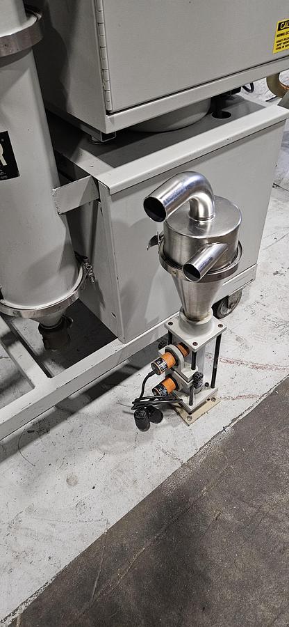 Used DRI-AIR HPD-4 HIGH-PERFORMANCE DESICCANT RESIN DRYER – RH150 150 LB STAINLESS STEEL HOPPER – DIGITAL DEW POINT CONTROL – 480V 3 PHASE – TESTED