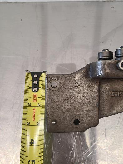 Used Wire Stock Straightener Multi Roll 90 degree transition 2 Plane Brass Steel Silver