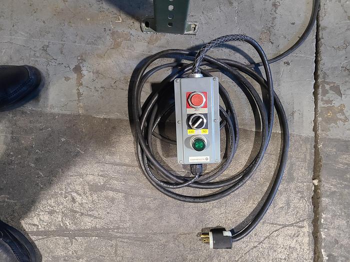 Used 11 Foot x 8 Inch Motorized Belt Conveyor 110 Volt