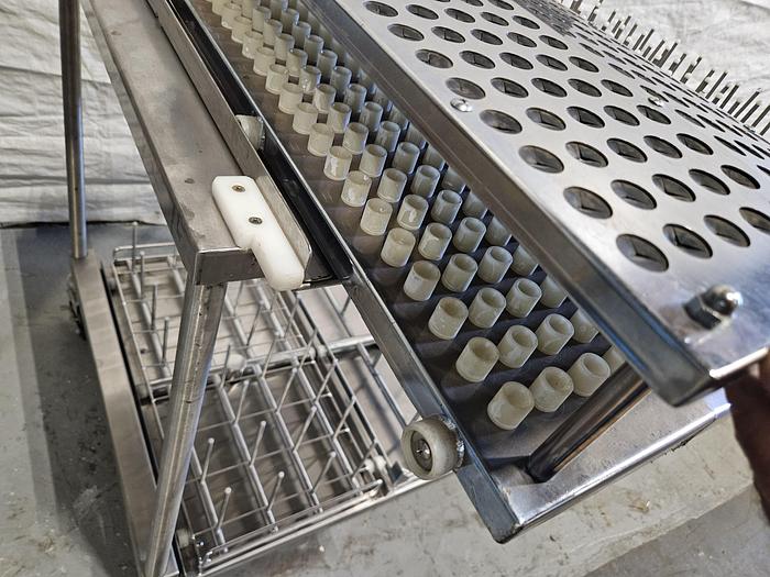 Used Stainless Steel Industrial Dishwasher Racks that fits AMSCO 400